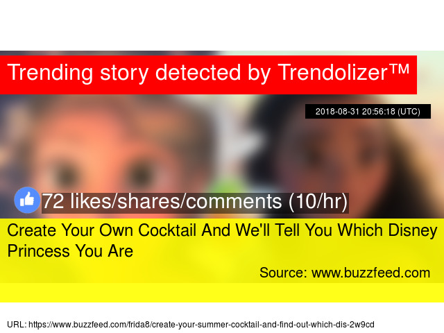 create your own cocktail and we x27 ll tell you which disney